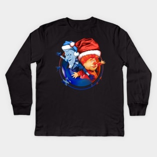 HEAT MISER BROTHERS Kids Long Sleeve T-Shirt